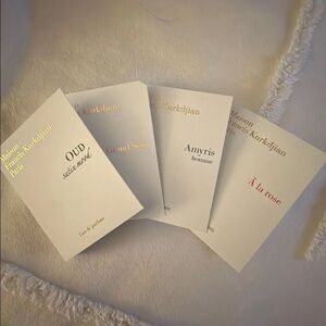 4 MFK Sample size Mixed Perfume